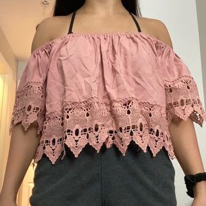 Off the shoulder top